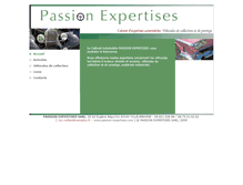 Tablet Screenshot of passion-expertises.com